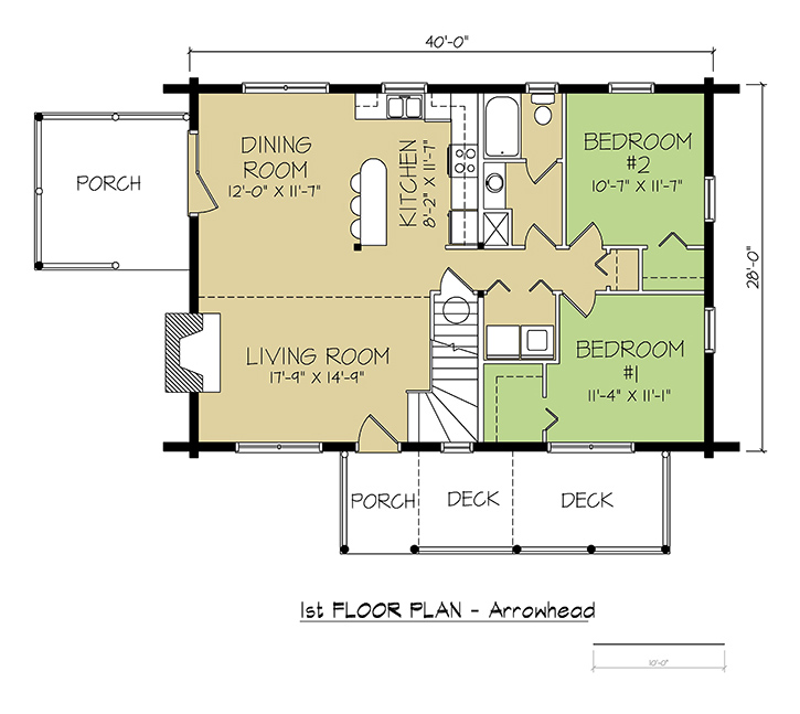 1st FLOOR PLAN - Arrowhead 1st FLOOR PLAN - Arrowhead