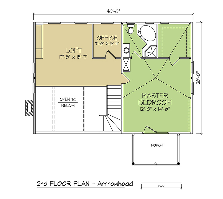 2nd FLOOR PLAN - Arrowhead 2nd FLOOR PLAN - Arrowhead