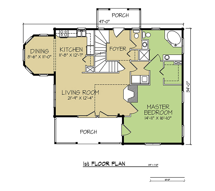 1st FLOOR PLAN - Bay Ridge 1st FLOOR PLAN - Bay Ridge