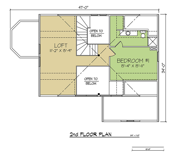 2nd FLOOR PLAN - Bay Ridge 2nd FLOOR PLAN - Bay Ridge