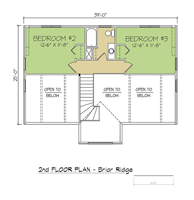 2nd FLOOR PLAN - Briar Ridge 2nd FLOOR PLAN - Briar Ridge