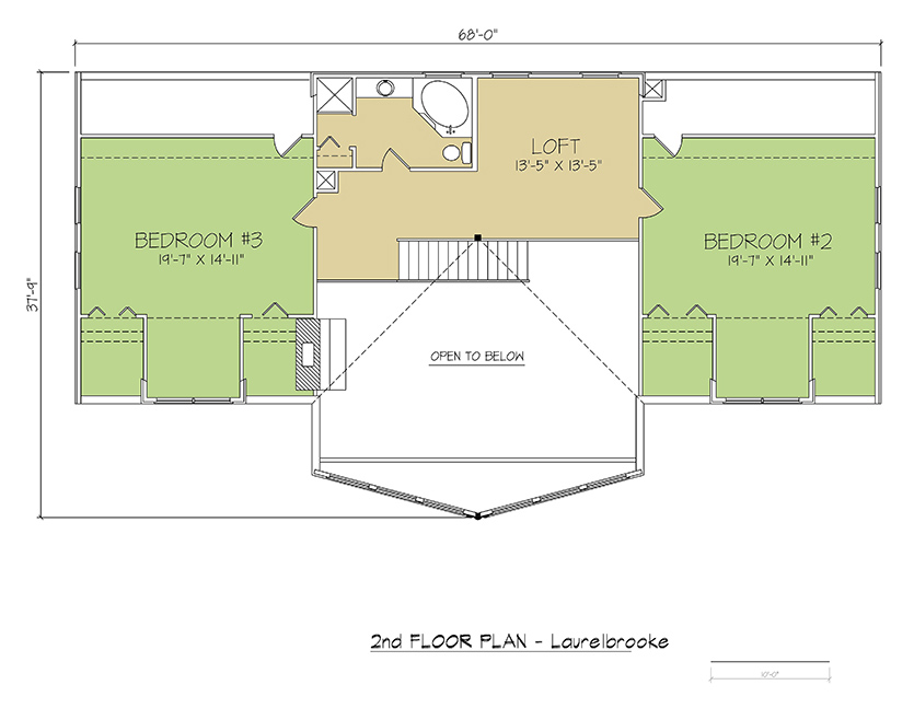 2nd FLOOR PLAN - Laurelbrooke 2nd FLOOR PLAN - Laurelbrooke