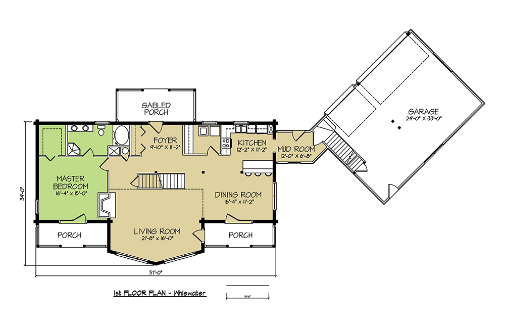 1st FLOOR PLAN - Whitewater 1st FLOOR PLAN - Whitewater